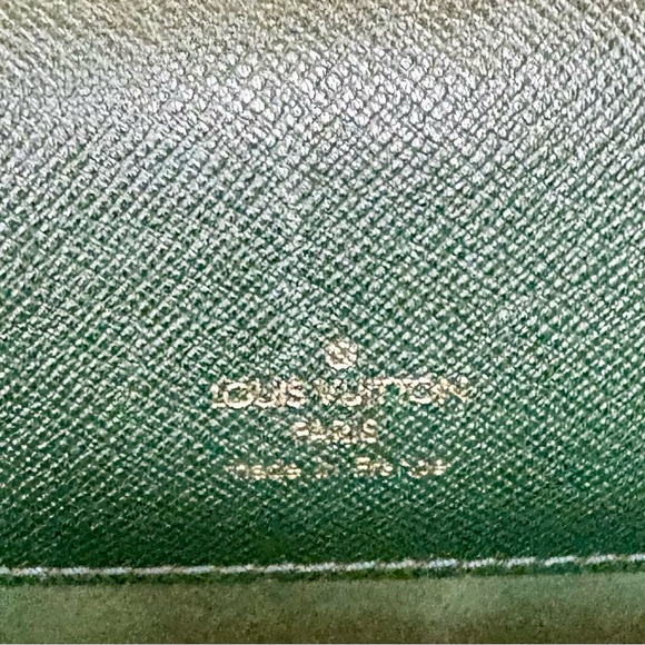 Louis Vuitton Selvette Clado Taiga, Briefcase Business Bag Document Bag Green - Picture 11 of 16